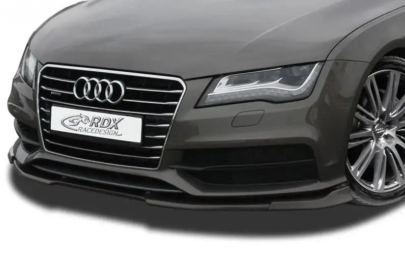 RDX Racedesign, Front spoiler Vario-X, passer til Audi A7 S-Line/S7 2010-2014 (PU)