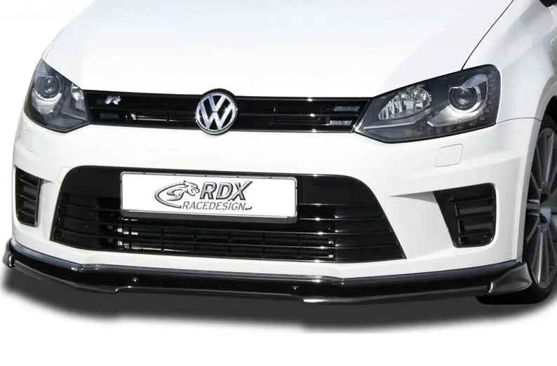 Front spoiler Vario-X Passer til Volkswagen Polo 6R WRC 2009-2014 (PU)