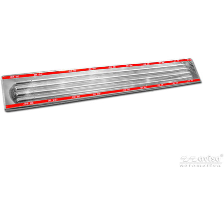 Avisa, Dørtærskler, Rustfrit stål, 'Lines', 4 stk., passer til Ford Puma (2019-)