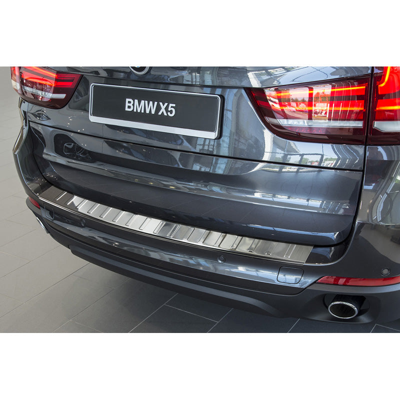 Avisa, Bagkofangerbeskytter, Rustfritstål, passer til BMW X5 F15 2013-2018 'Ribs' excl. M