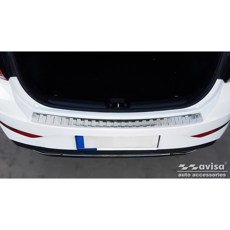 Avisa, Bagkofangerbeskytter, Rustfritstål, passer til Hyundai I30 HB 5-døre FL 2020- 'Ribs'