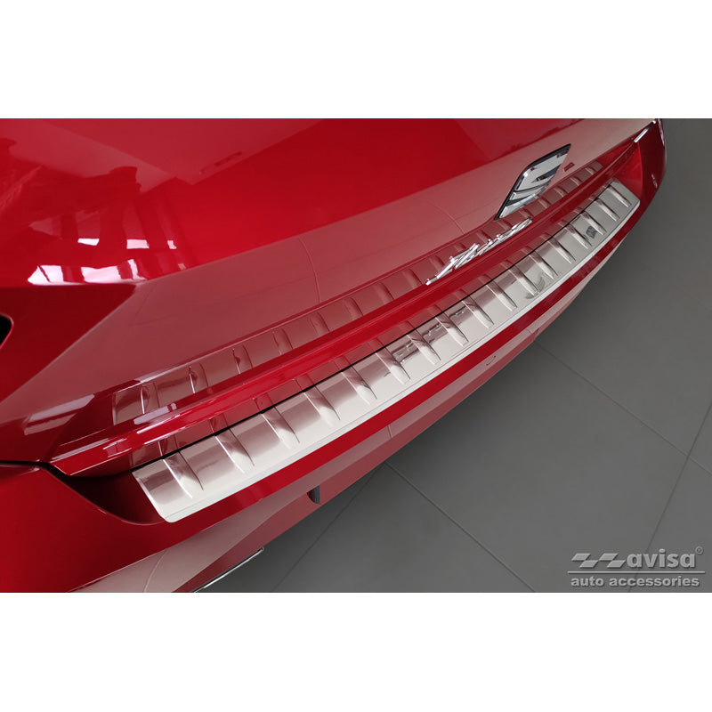 Avisa, Bagkofangerbeskytter, Rustfritstål, passer til Seat Ibiza 6F Facelift 2021- 'Ribs'