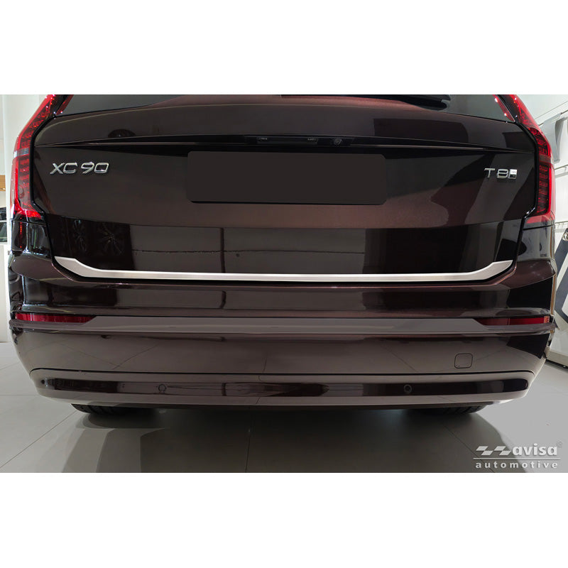 Avisa, Bagklapbeklædning, Børstet rustfrit stål, passer til Volvo XC90 II (2015-2019), Facelift (2019-2024) & Facelift (2024-)
