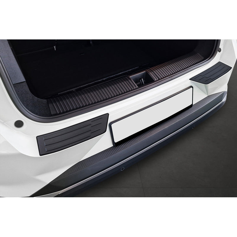 Avisa, Bagkofangerbeskytter, Mat Sort Rustfrit Stål, Passer til Renault Scenic E-Tech 2024, 'Ribs'