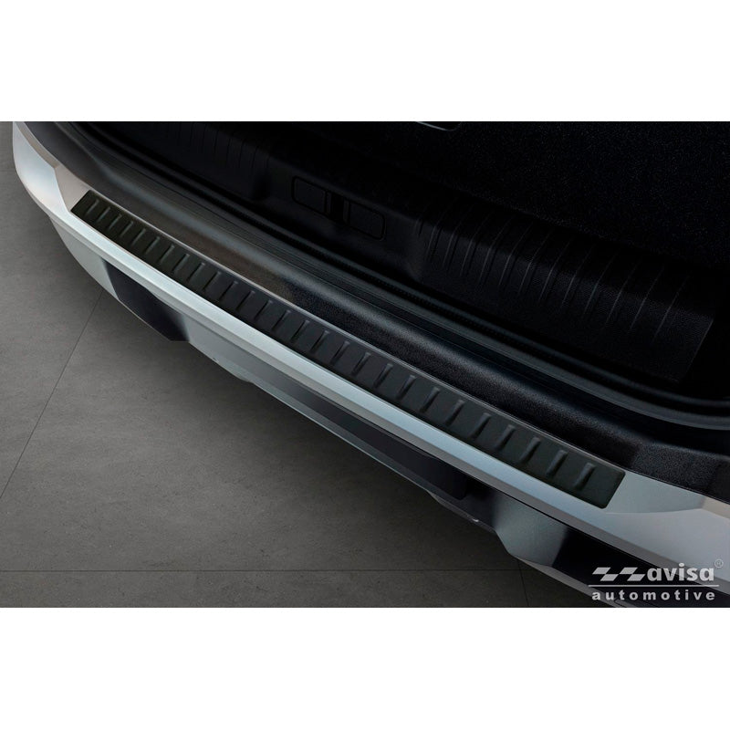 Avisa, Bagkofangerbeskytter, Mat sort rustfrit stål, passer til Peugeot 5008 III (2024-)