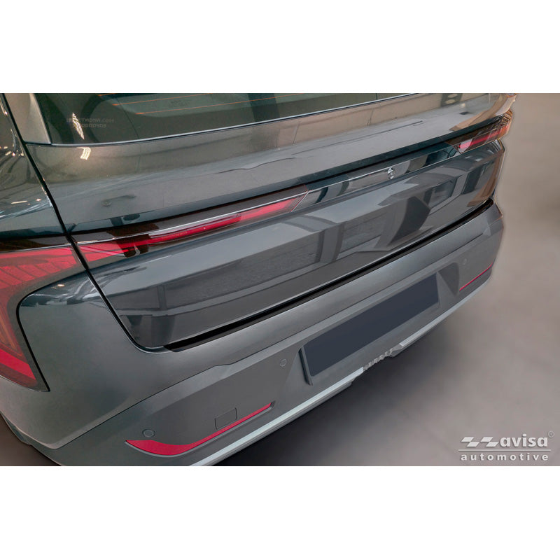 Avisa, Bagkofangerbeskytter, Mat sort rustfrit stål, passer til Kia K4 Hatchback (2026-)