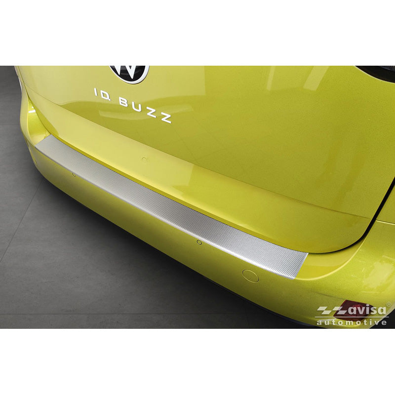 Avisa Stainless Steel Rear bumper protector suitable for Volkswagen ID.Buzz + Cargo 2022- 'Wave'