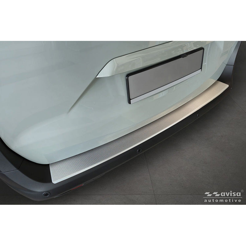 Avisa Stainless Steel Rear bumper protector suitable for Ford Transit Courier II / Tourneo Courier II 2023- 'Wave'