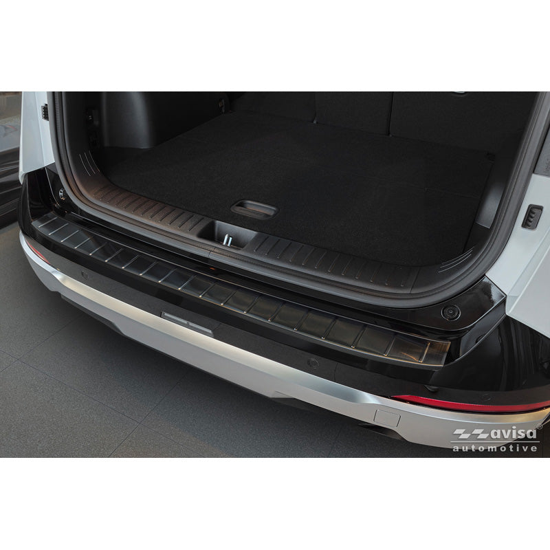 Avisa Stainless Steel Rear Bumper Protector suitable for KIA Sportage V (NQ5) Facelift 2025- - Black
