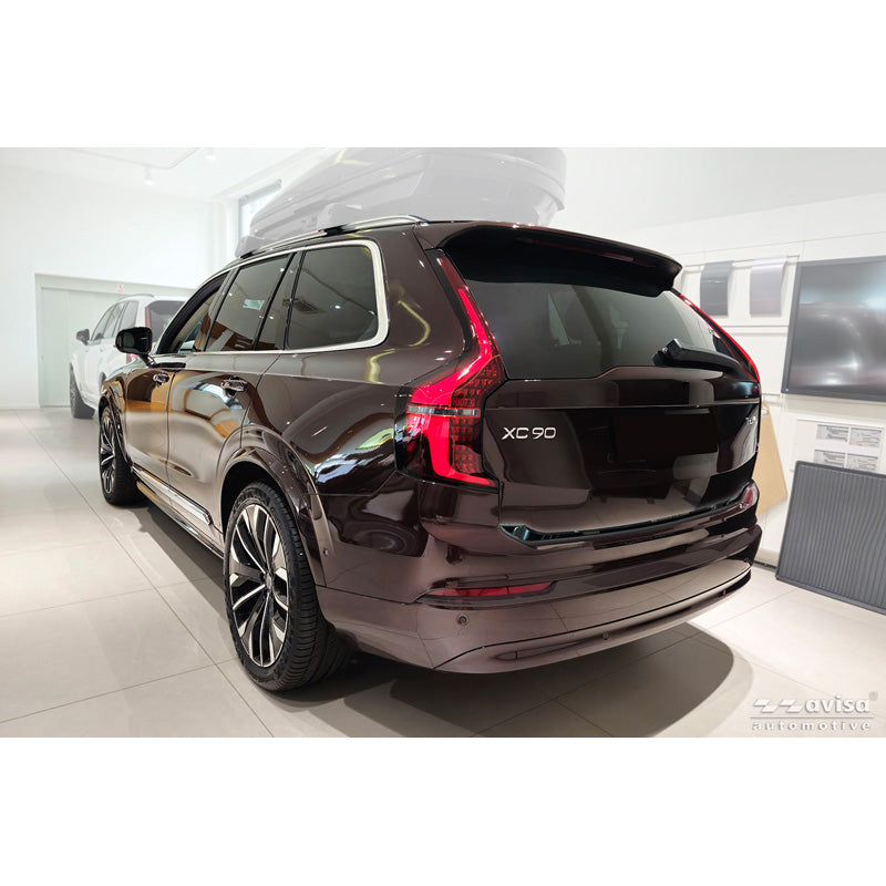 Avisa, Bagklapliste, Sort krom rustfrit stål, passer til Volvo XC90 II (2015-2019), Facelift (2019-2024), Facelift (2024-)