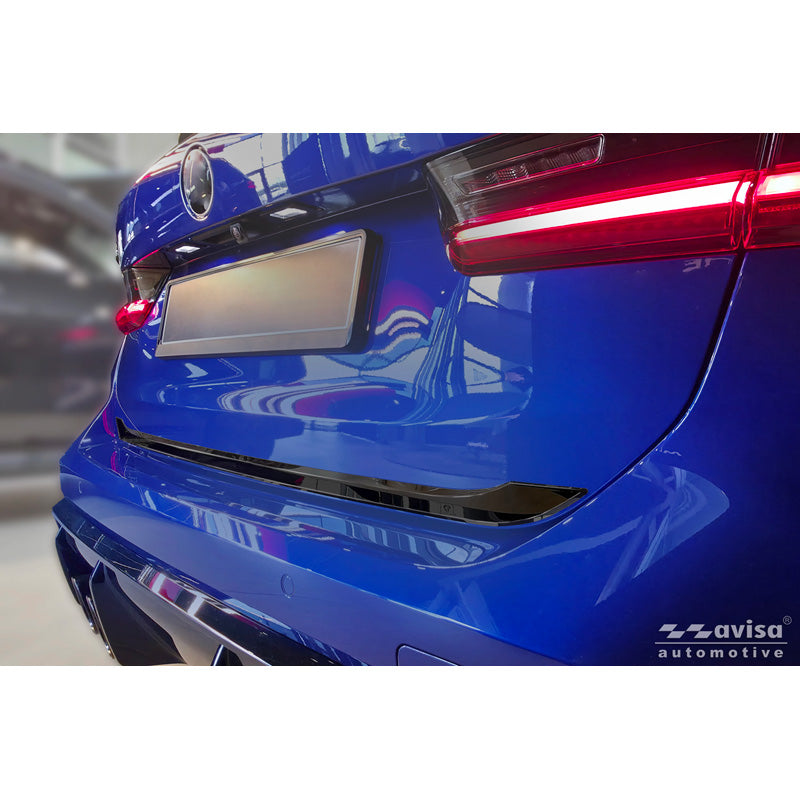 Avisa, Bagklapsliste, Sort rustfrit stål, passer til BMW 3-Serie Touring (G21) M-Sport Facelift (2022-)