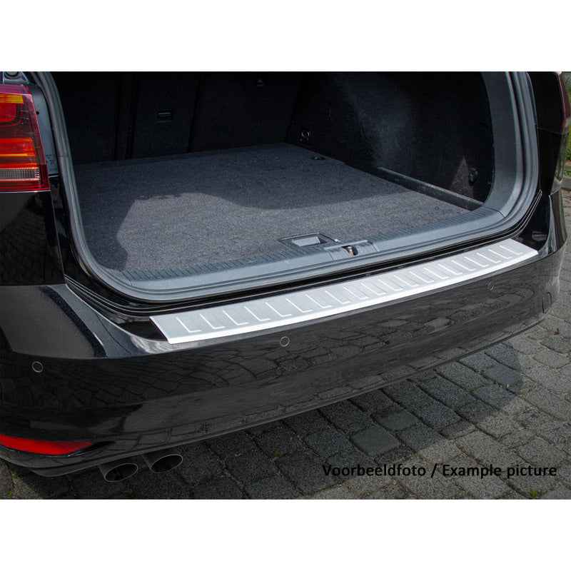 MAX6, Bagkofangerbeskytter, Børstet rustfrit stål, passer til Skoda Kodiaq II (PS7) (2024-)