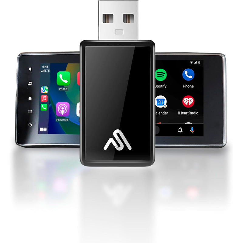 AutoSky WUA-8 Wireless CarPlay and Android Auto Adapter – USB Dongle - Sapphire Edition