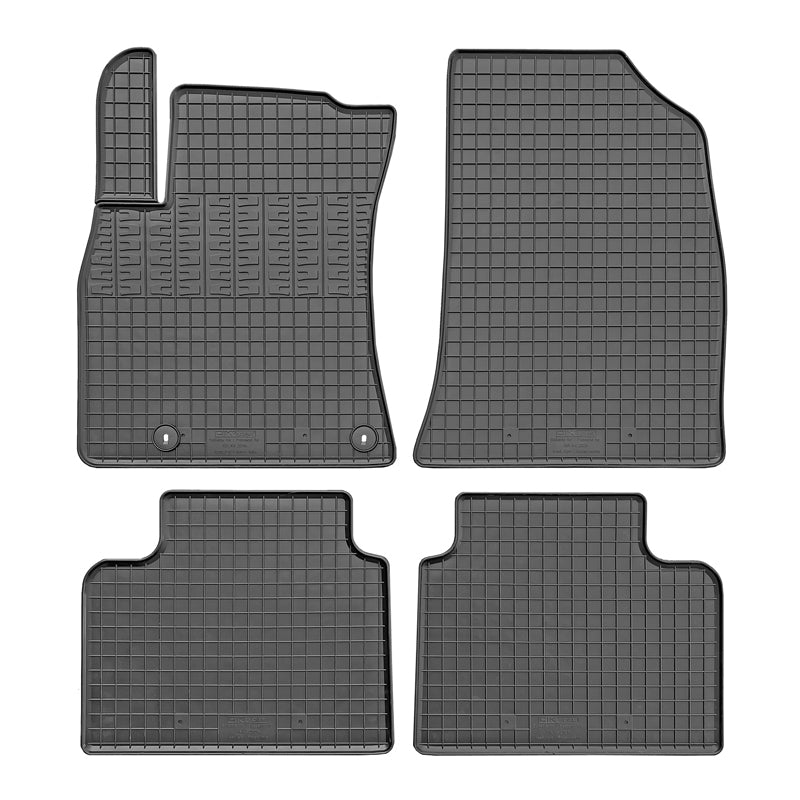 CIKCAR, Gummimåtter passer til Kia K4 Hatchback 2026- (4-pieces + fixing system)