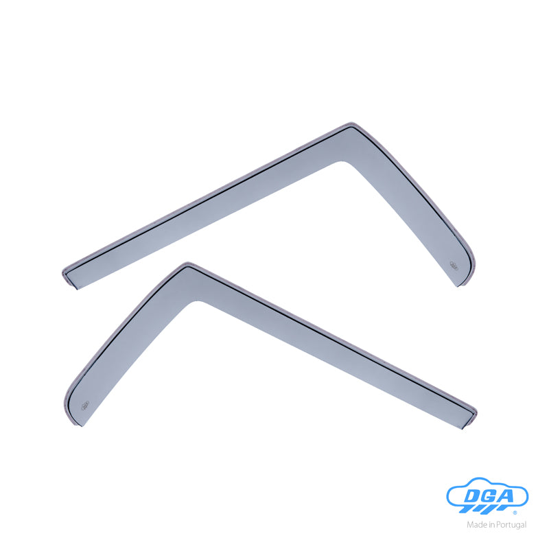 DGA Wind Deflectors suitable for Citroën Jumper 2007- & Fiat Ducato 2006- & Peugeot Boxer 2006- & Opel Movano C 2022- (2-pieces)