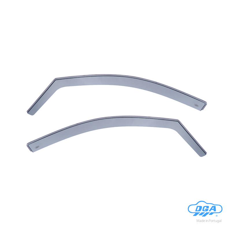 DGA Wind Deflectors suitable for Dacia Lodgy / Dokker incl. Stepway 2012-2021 & Renault Express 2021- (2-pieces)