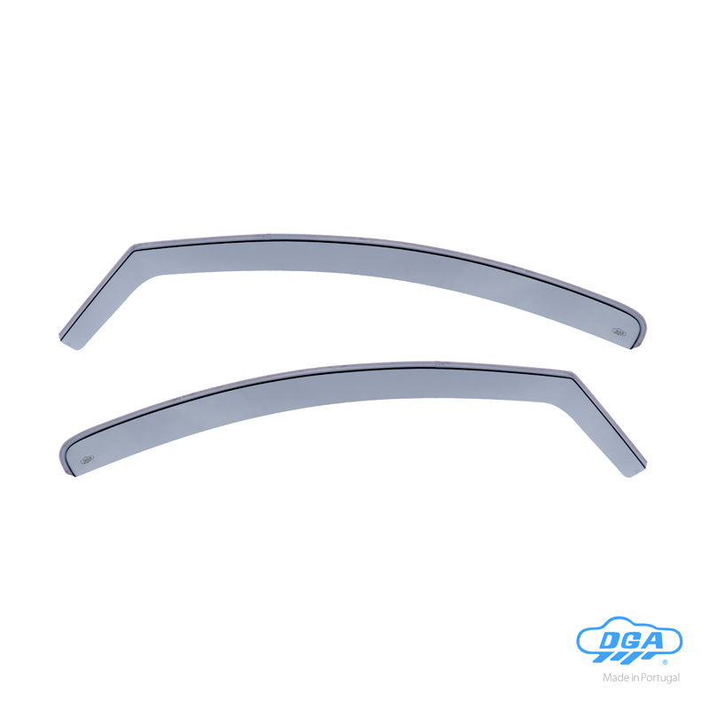 DGA Wind Deflectors suitable for Dacia Logan II MCV & Sandero II 2013-2021 incl. Stepway (2-pieces)
