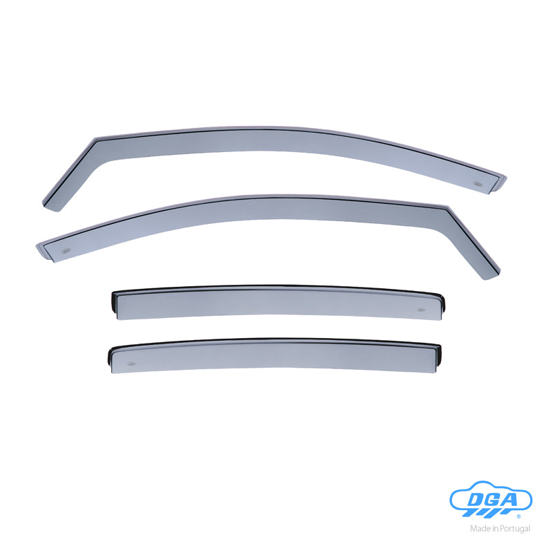 DGA Wind Deflectors Set suitable for Hyundai Ioniq (AE) 2016-2022 (4-pieces)