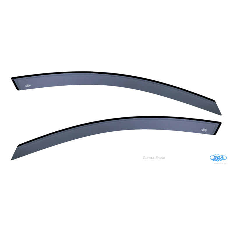 DGA Wind Deflectors suitable for Tesla Model 3 2017- (2-pieces / exterior)