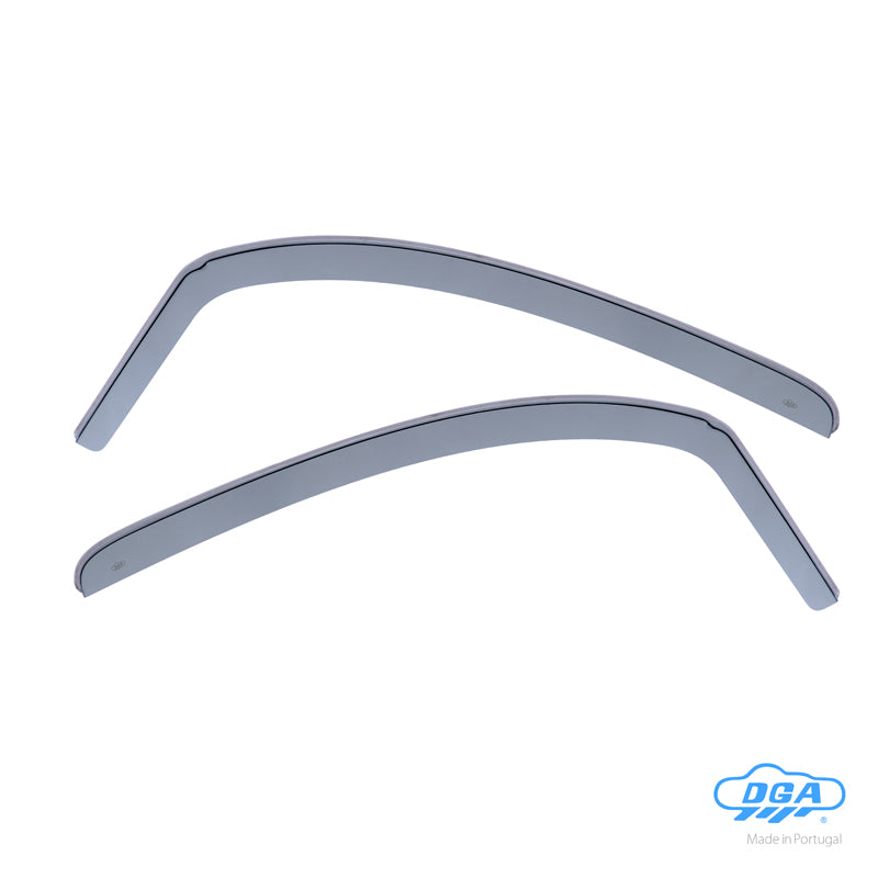 DGA Wind Deflectors suitable for Renault Kangoo 2008-2021 & Mercedes Citan 2012-2021 (2-pieces)