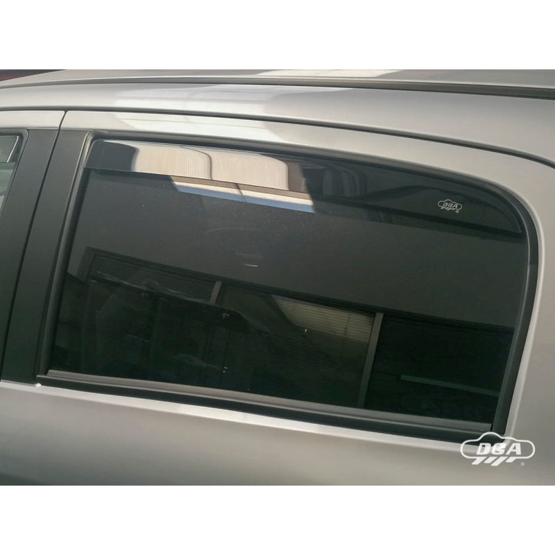 DGA Wind Deflectors (Rear) suitable for Mitsubishi Space Star / Mirage 2013- (2-pieces)