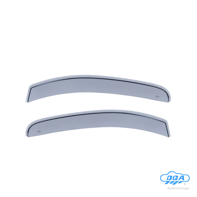 DGA Wind Deflectors suitable for Renault Trafic & Opel Vivaro & Nissan Primastar 2001-2014 (2-pieces / short)