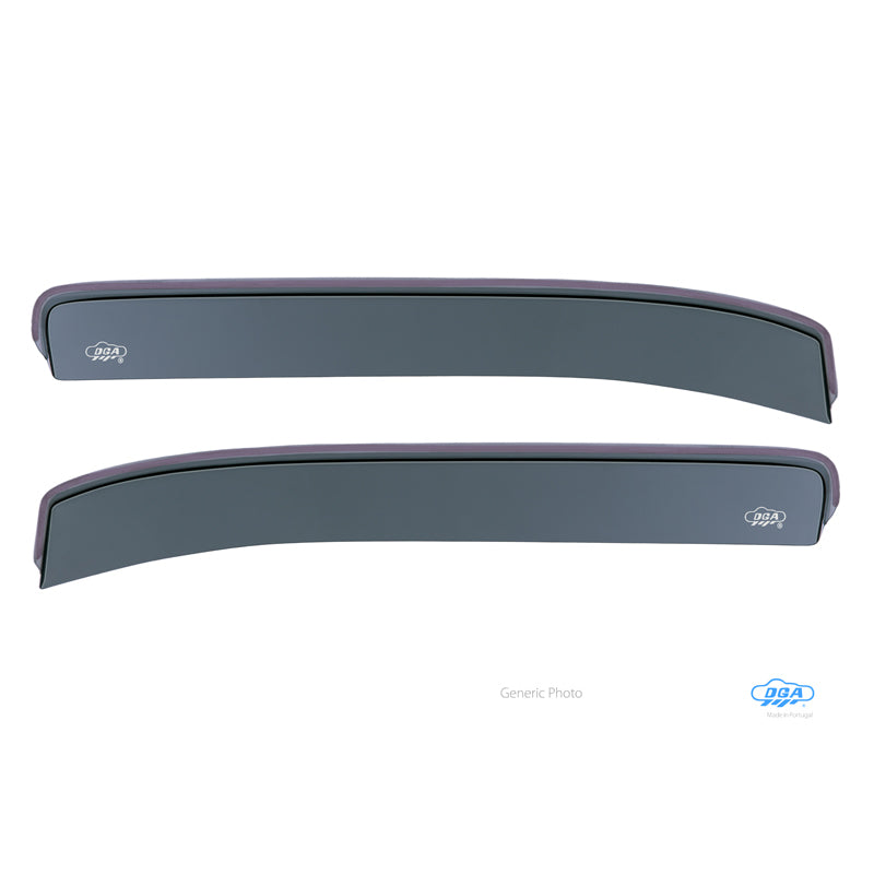 DGA Wind Deflectors suitable for Renault Master III & Opel Movano B & Nissan NV400 2010-2024 (2-pieces / short)