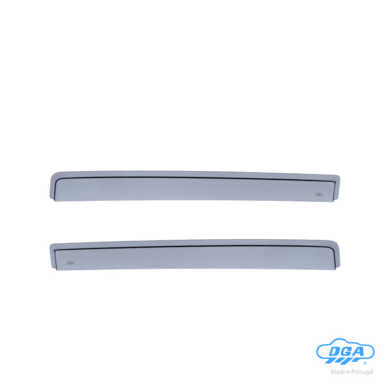DGA Wind Deflectors (Rear) suitable for Opel Zafira B 2005-2012 (2-pieces)