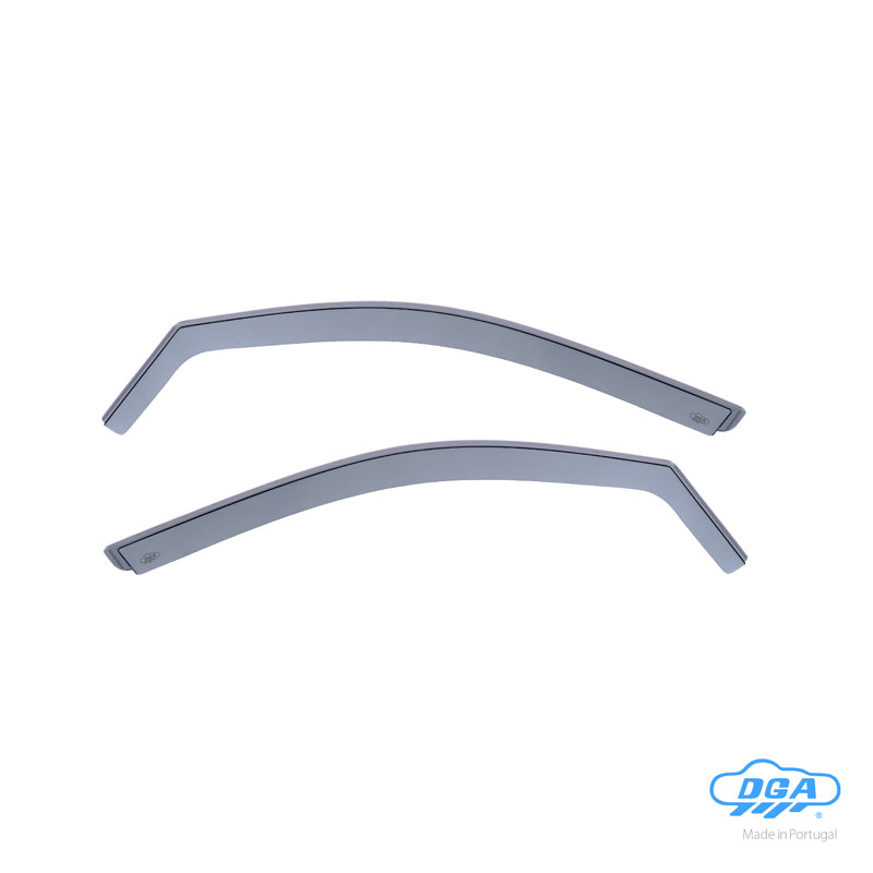 DGA Wind Deflectors suitable for Volkswagen T-Cross 2019- (2-pieces)