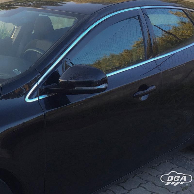 DGA Wind Deflectors suitable for Volvo V40 HB 5-doors 2012-2019 (2-pieces)