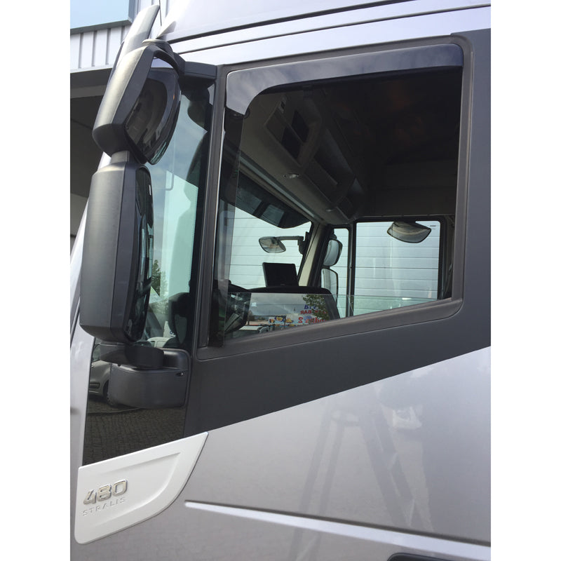 DGA Wind Deflectors suitable for Iveco Eurocargo / Eurostar / Eurotech / Eurotrakker / Stralis / Trakker (2-pieces)