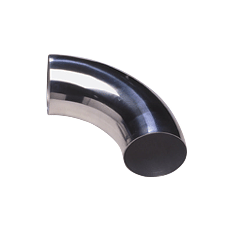 AutoStyle, Universal Aluminium Luftindtagspipe - 90 Grader - 76mm Diameter