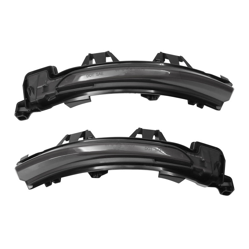 AutoStyle Set LED Side-Mirror Indicators suitable for Volvo various models 2016- - Smoke - incl. Dynamic Running Light