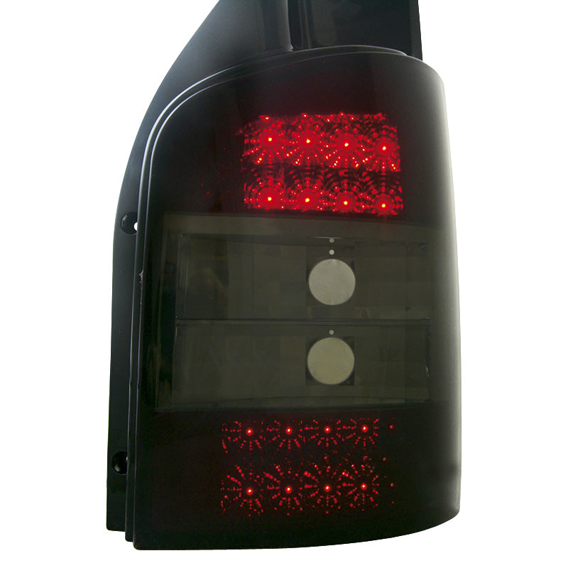 AutoStyle, LED baglygter, passer til Volkswagen T5 2003-2015 (for models with rear hatch) - Smoke