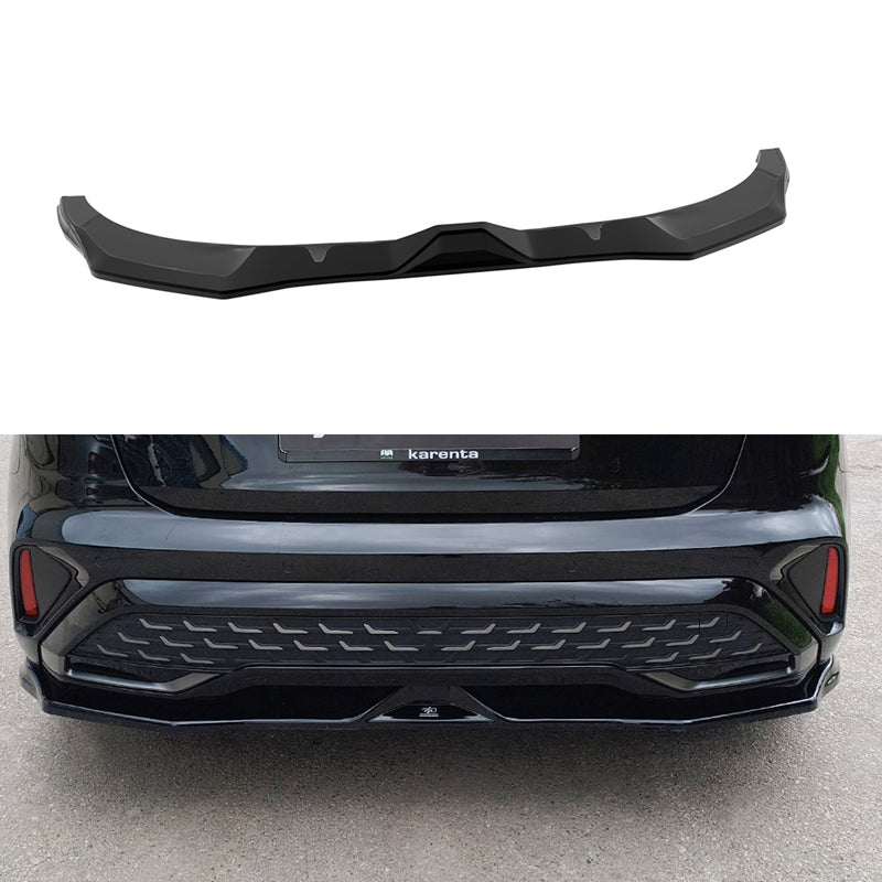 Motordrome Rear bumper skirt (Diffuser) suitable for Audi A3 (8Y) Sportback S-Line Facelift 2024- (ABS)