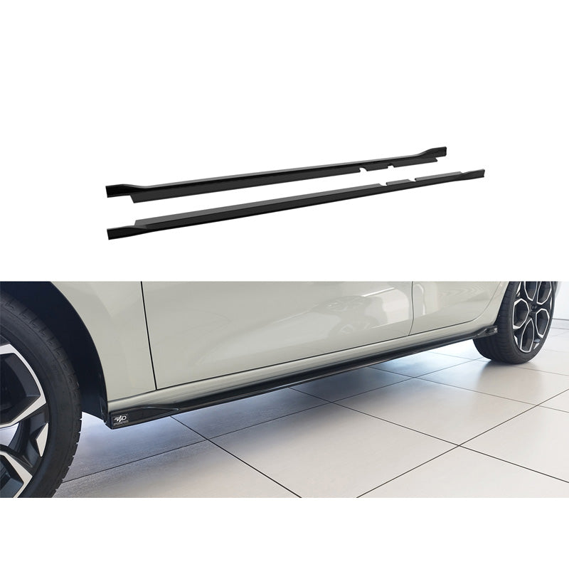 Motordrome Set side skirts suitable for Seat Leon IV FR HB 5-doors/Sportstourer 2020- & Cupra Leon Mk1 2020- (ABS)