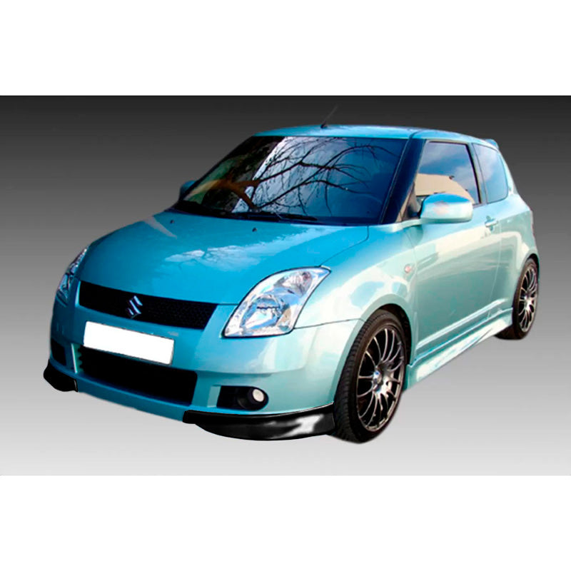Motordrome, Frontspoiler Hjørner, ABS Gloss Black, Suzuki Swift 2005-2010