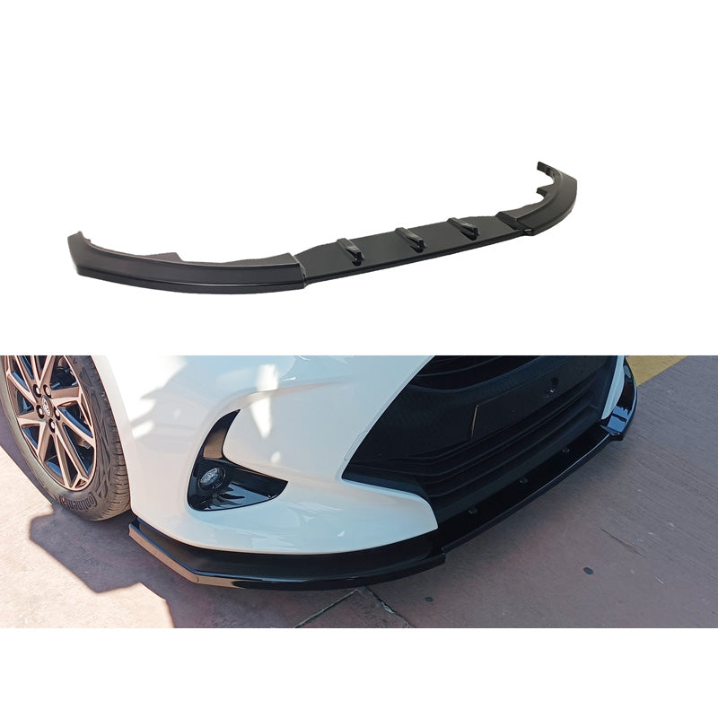 Motordrome, Front spoiler, passer til Toyota Yaris (P21) incl. GR 2020- (ABS Gloss black)