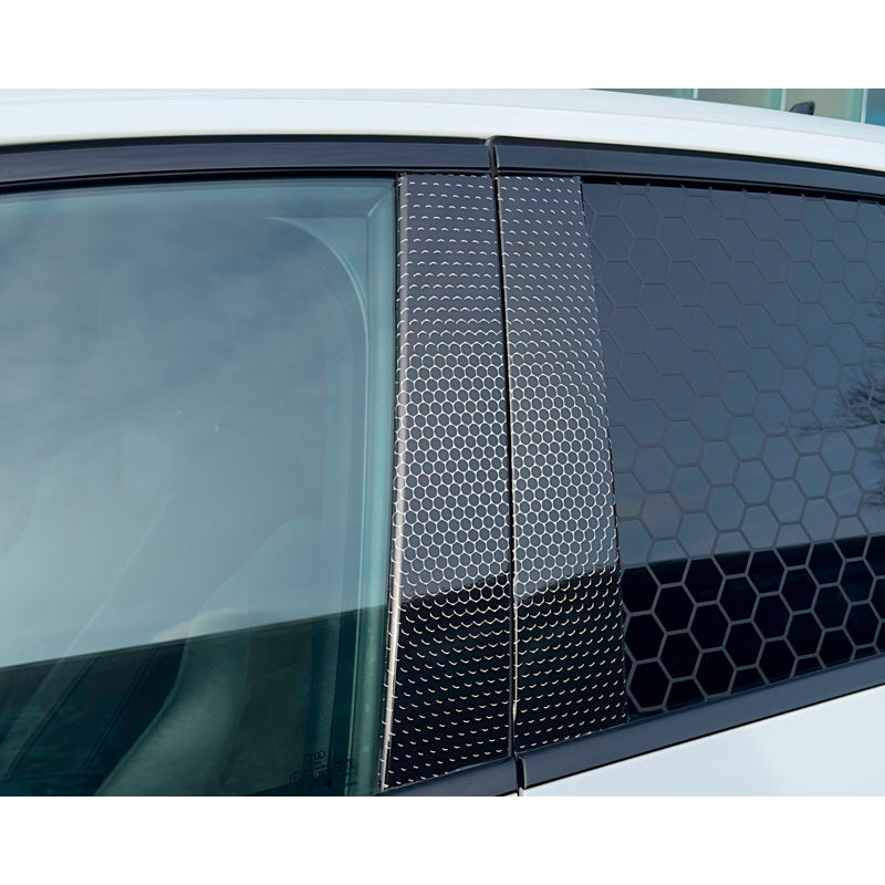 Foliatec Design Sticker B-pillar – Set of 2 pieces 24.5x54.5cm – High gloss black