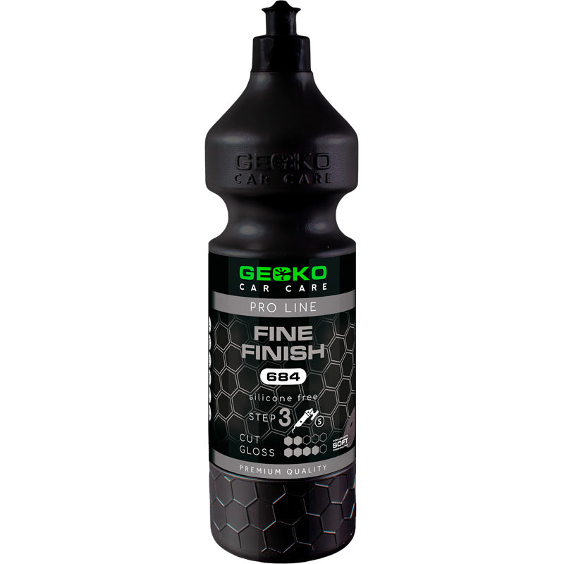 Gecko Pro Fine Finish 684 STEP 3 1 liter (silicone free)