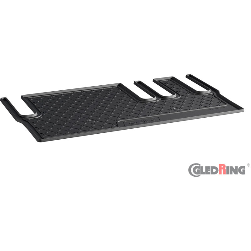 Gledring Rubbasol (Rubber) Trunk mat suitable for Citroën Spacetourer 2016- / Fiat Scudo 2022- / Opel Zafira Life 2019- / Peugeot Traveller 2016- / Toyota Proace Verso 2016-