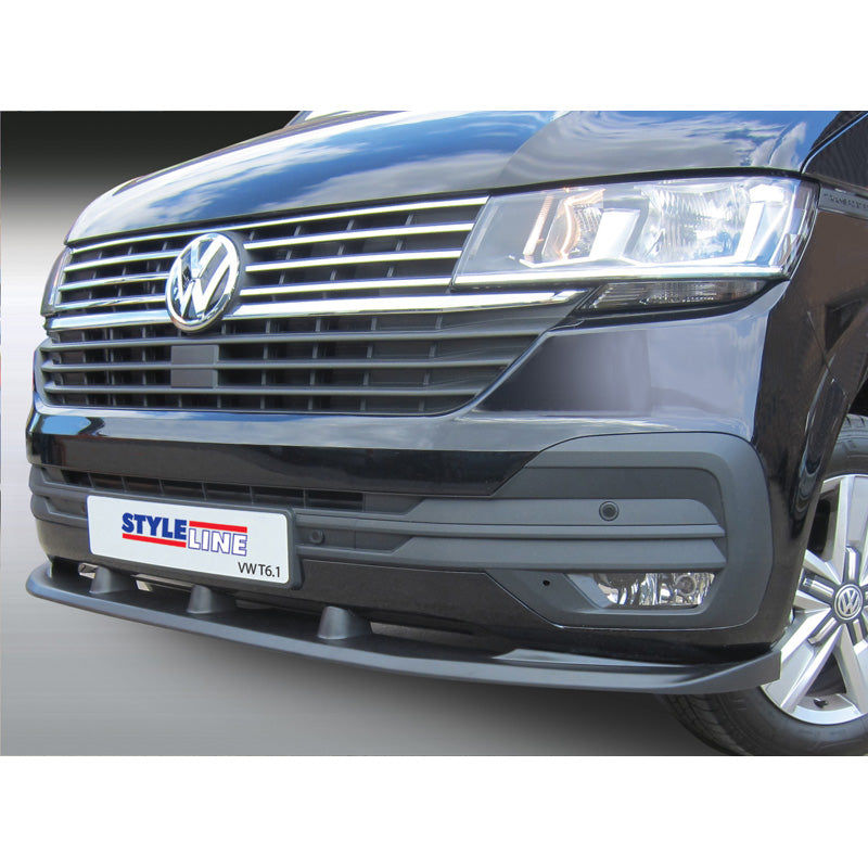 RGM, Front spoiler lip, passer til Volkswagen Transporter T6.1 2020- Black