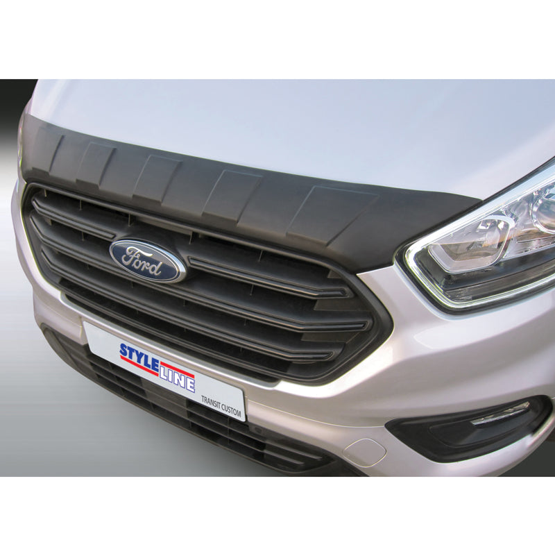RGM, Motorhjelmsbeskytter, Sort, passer til Ford Transit Custom / Tourneo Custom (V362) (2018-2023)