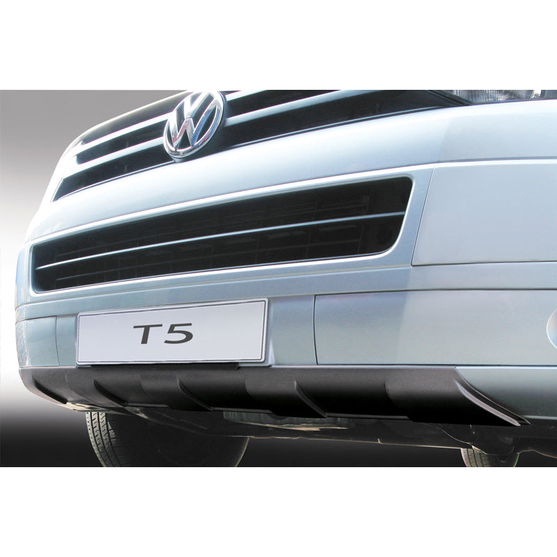 RGM, Front spoiler 'Skid-Plate', passer til Volkswagen Transporter T5 Facelift 2010-2015 - Black (ABS)