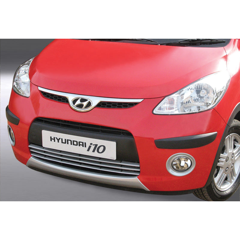 RGM, Front spoiler 'Skid-Plate', passer til Hyundai i10 2008-2011 - silver (ABS)