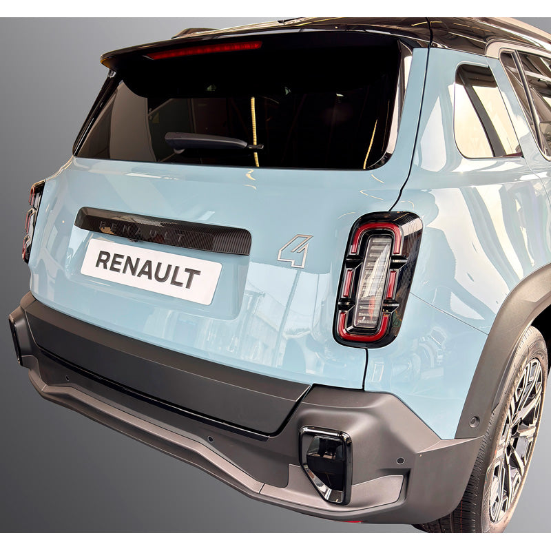 RGM, Bagkofangerbeskytter, ABS, blank sort, passer til Renault 4 E-Tech (2025-)