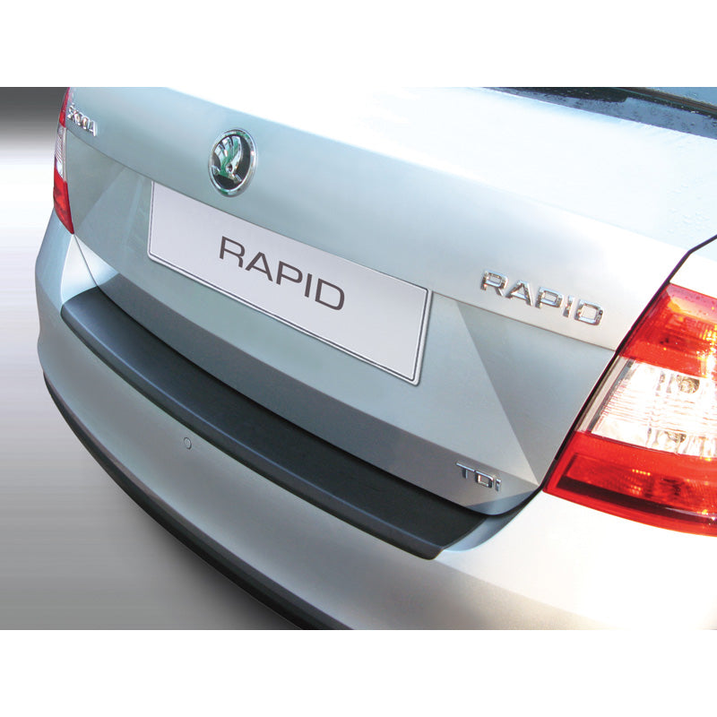 RGM, Bagkofangerbeskytter, ABS plastik, passer til Skoda Rapid 4 doors 2012- Black