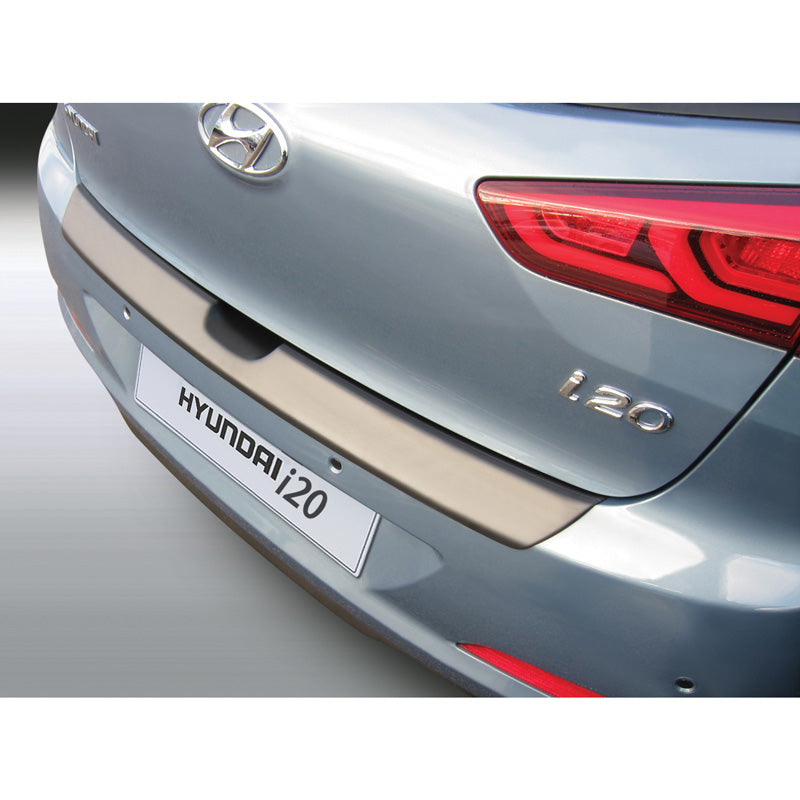 RGM, Bagkofangerbeskytter, ABS plastik, passer til Hyundai i20 5 doors 11/2014-6/2018 Black