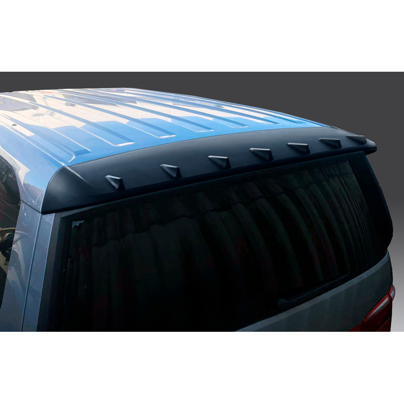 RGM, Roof spoiler, passer til Volkswagen T7 Multivan 2022- (Bus/Cargo) (models with rear hatch) - Gloss Black (ABS)