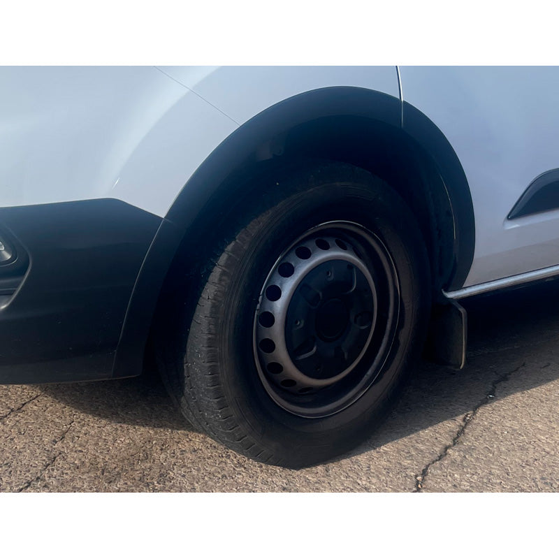 RGM, Set Wheel arch extensions, passer til Ford Transit Custom 2018-2023 - Black